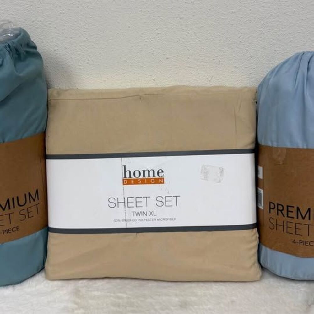 3 Sets of Twin XL Sheet Sets (Listing is for all 3) New